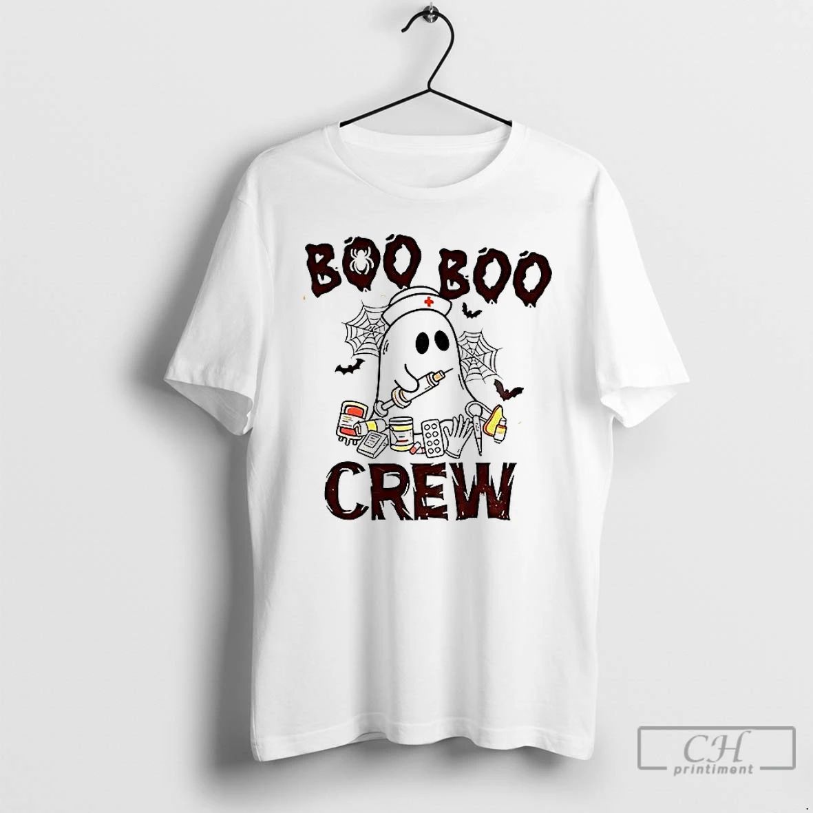 Premium Boo Boo Crew Halloween Nurse T Shirts