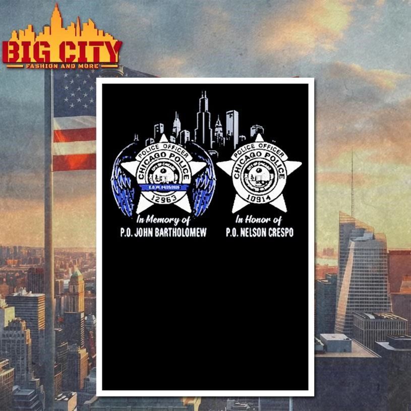 Remember And Honor PO John Bartholomew PO Nelson Crespo Shirt