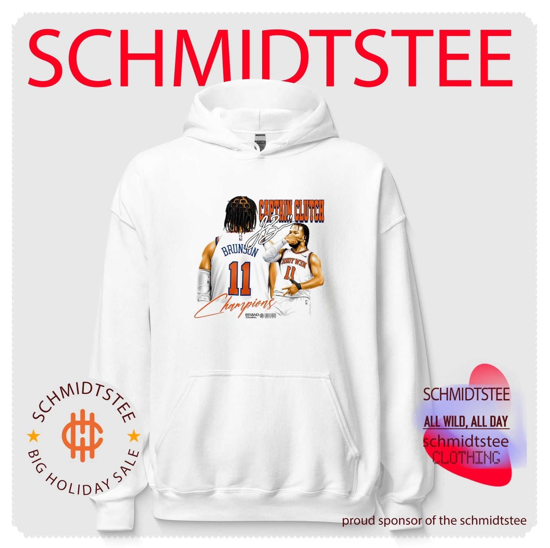 New York Knicks Jalen Brunson captain clutch signature shirt
