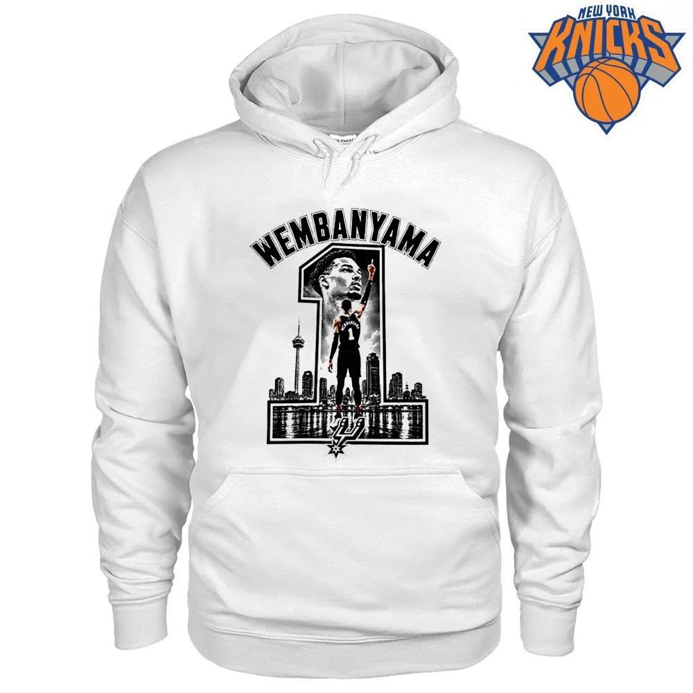 Victor Wembanyama San Antonio Spurs Number 1 Skyline Bootleg Vintage T Shirt