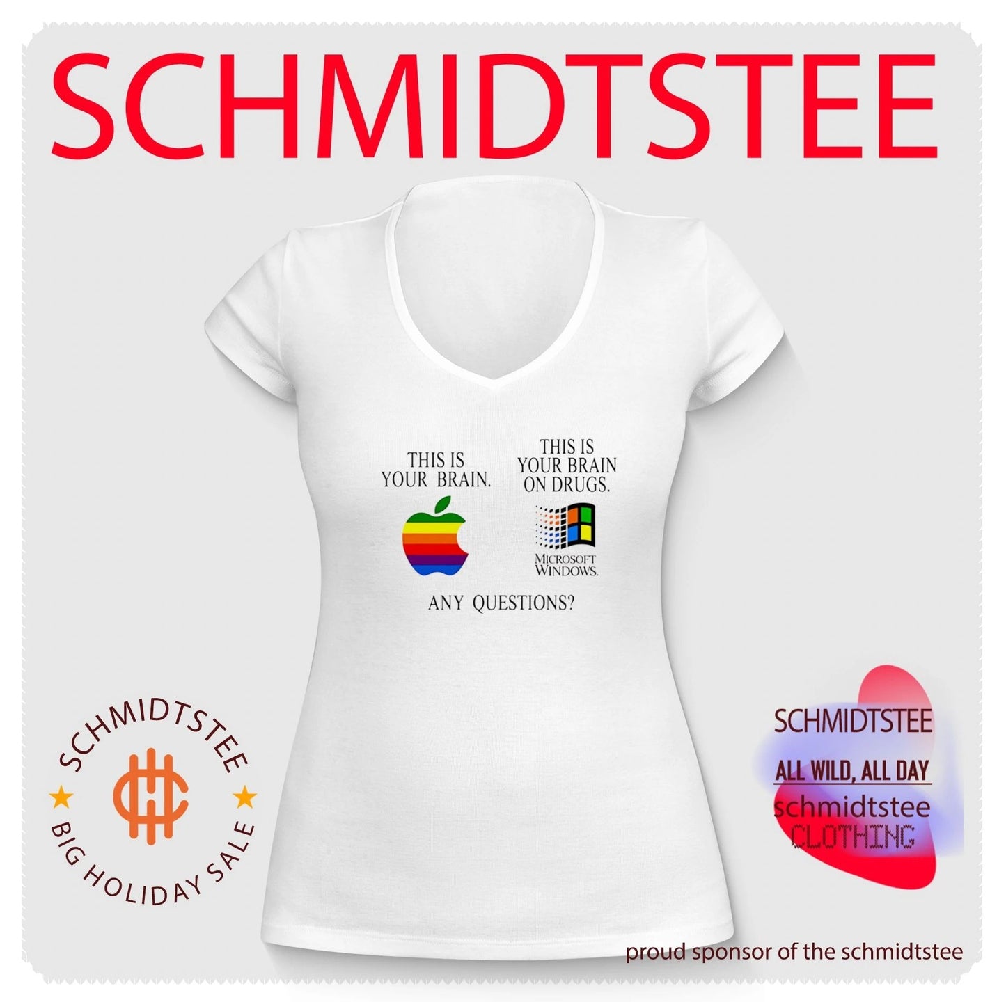 This your brain Apple this is your brain one drugs Microsoft Windows any questions shirt