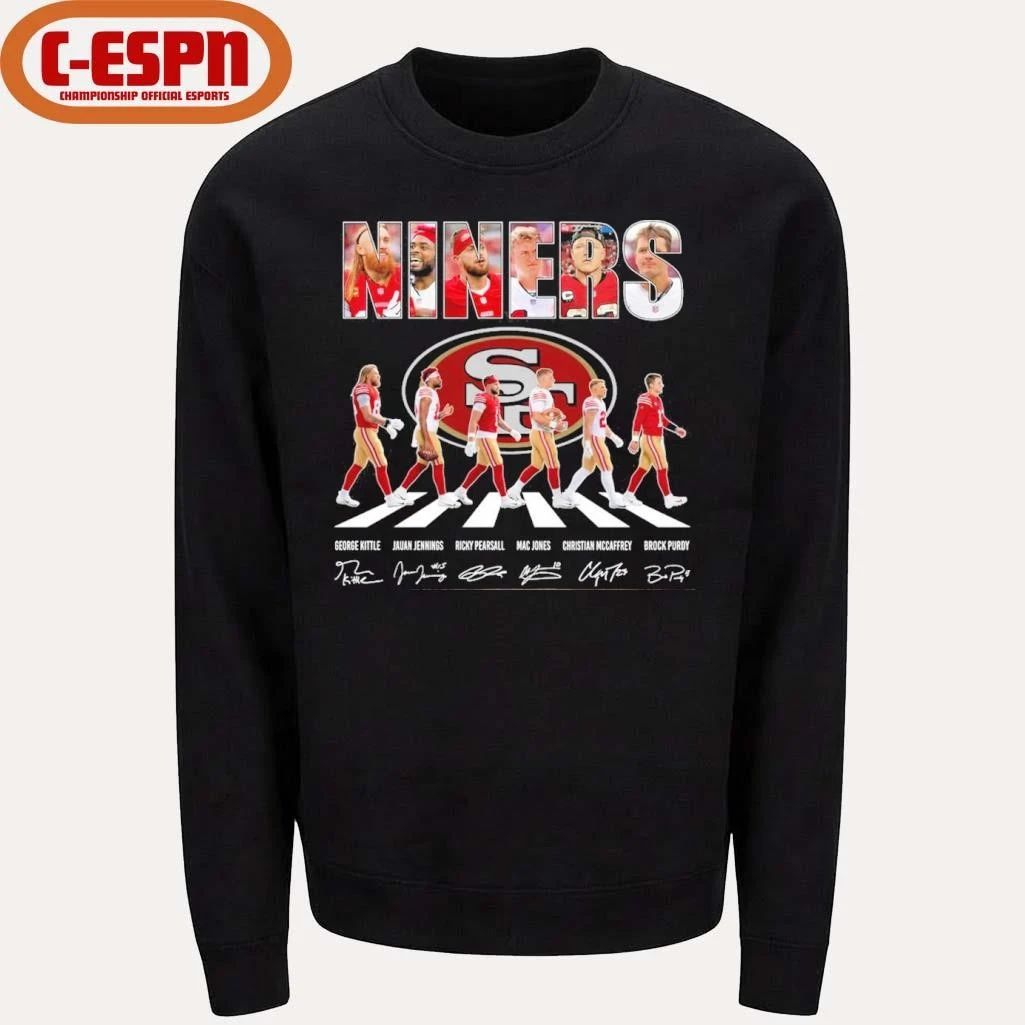San Francisco 49ers Players Abbey Road Playoffs Shirt