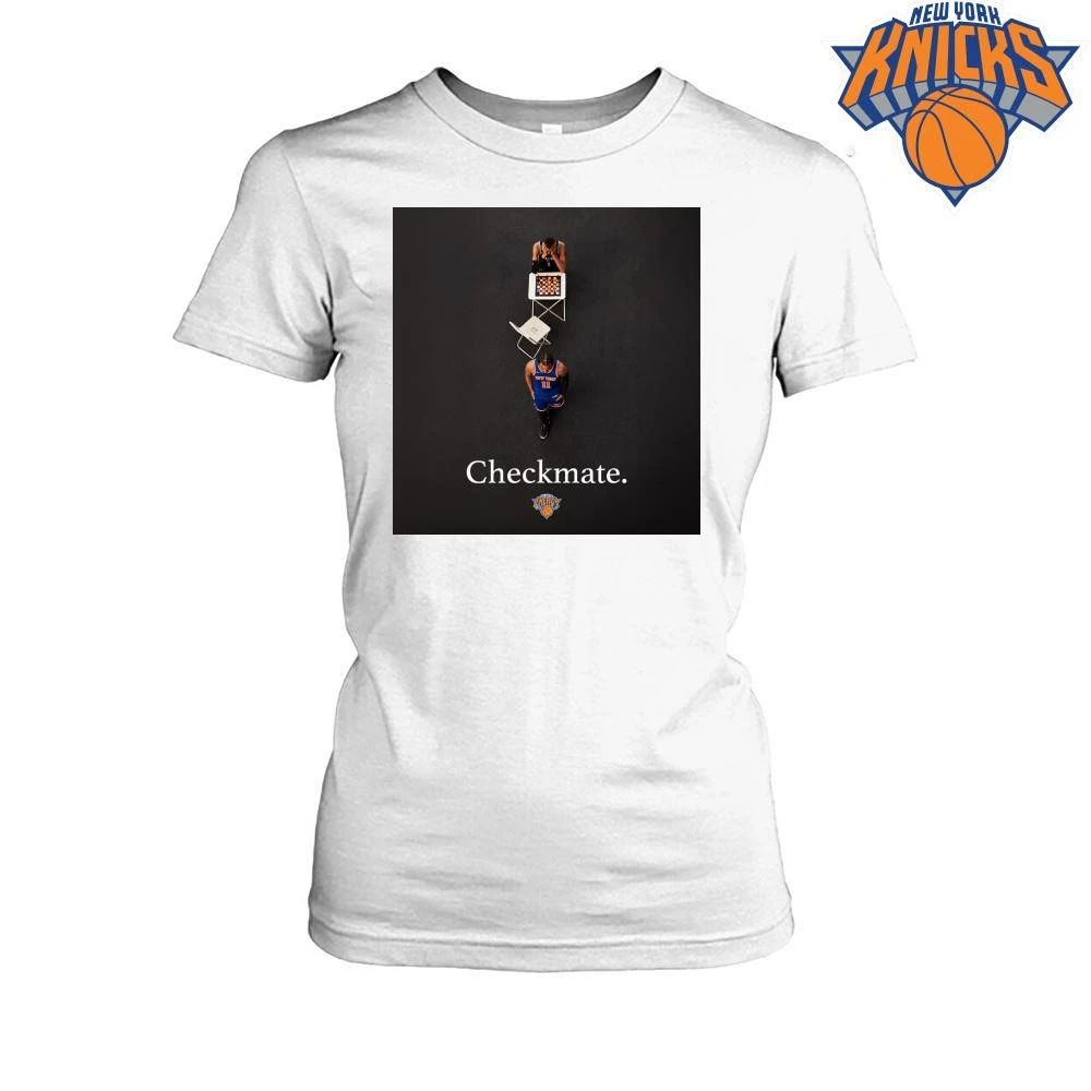 New York Knicks Jalen Brunson Victor Wembanyama Checkmate NBA Finals 2026 Shirt