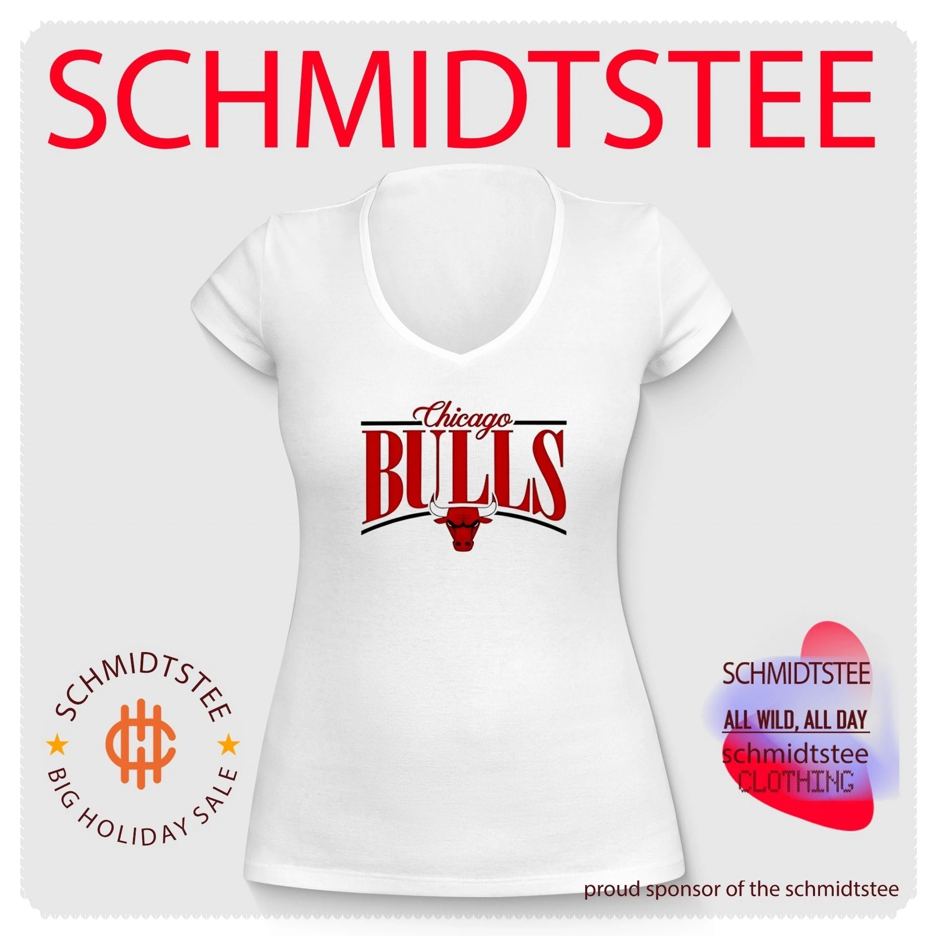 Floyd Mayweather wear Chicago Bulls logo shirt