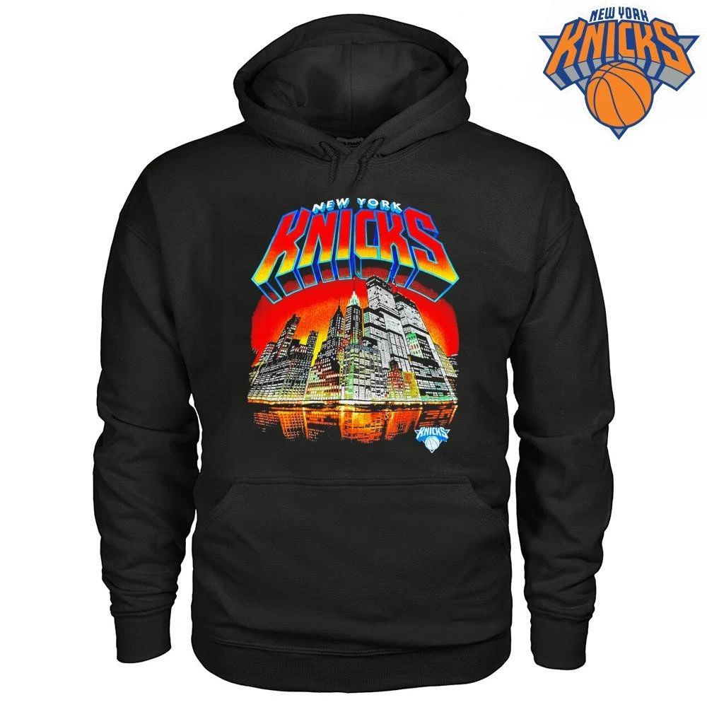 New York Knicks Skyline Cityscape Retro Vintage NBA Finals 2026 Game 1 T Shirt