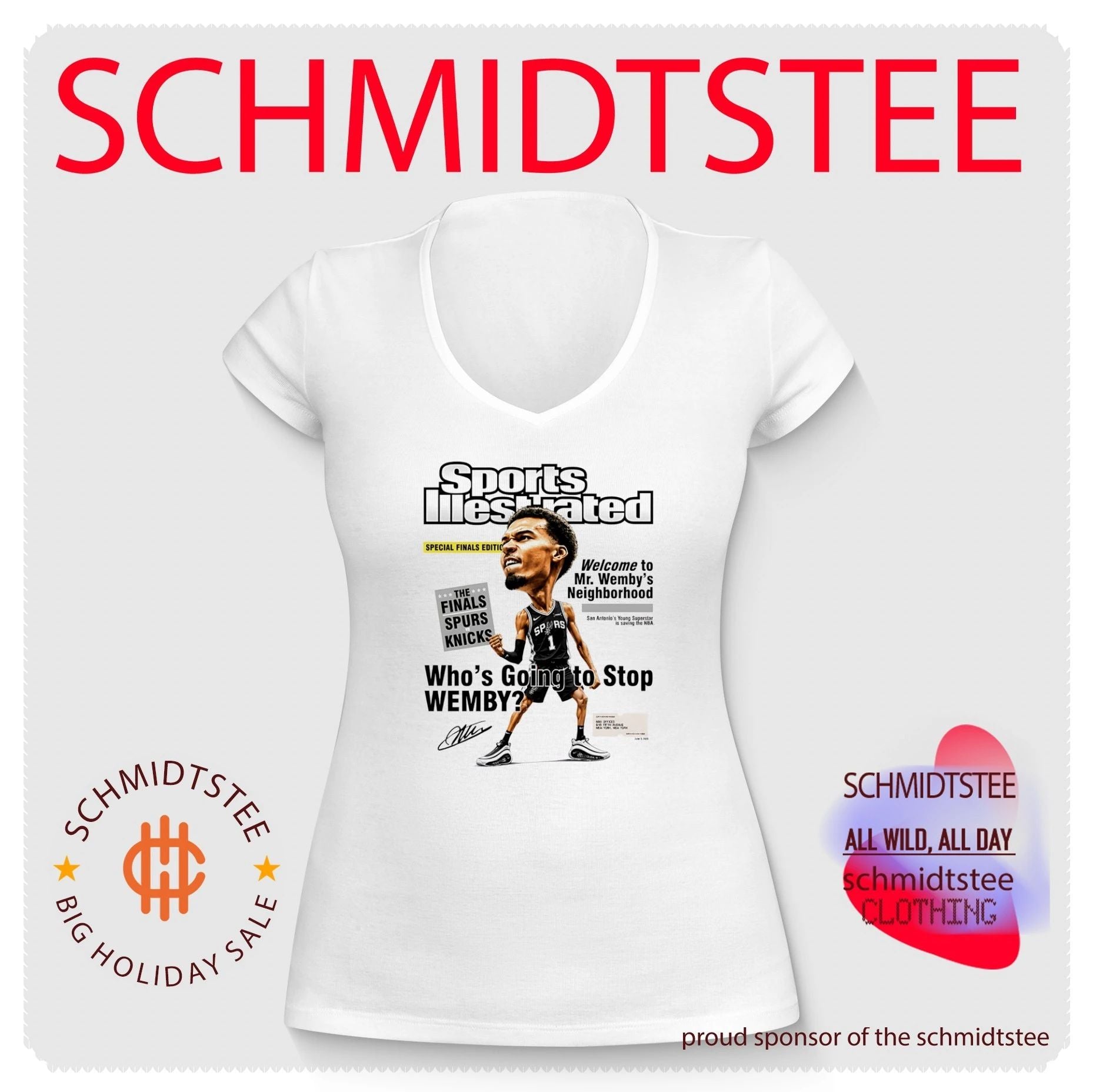 Who’s going stop Wemby The Finals Spurs vs Knicks shirt