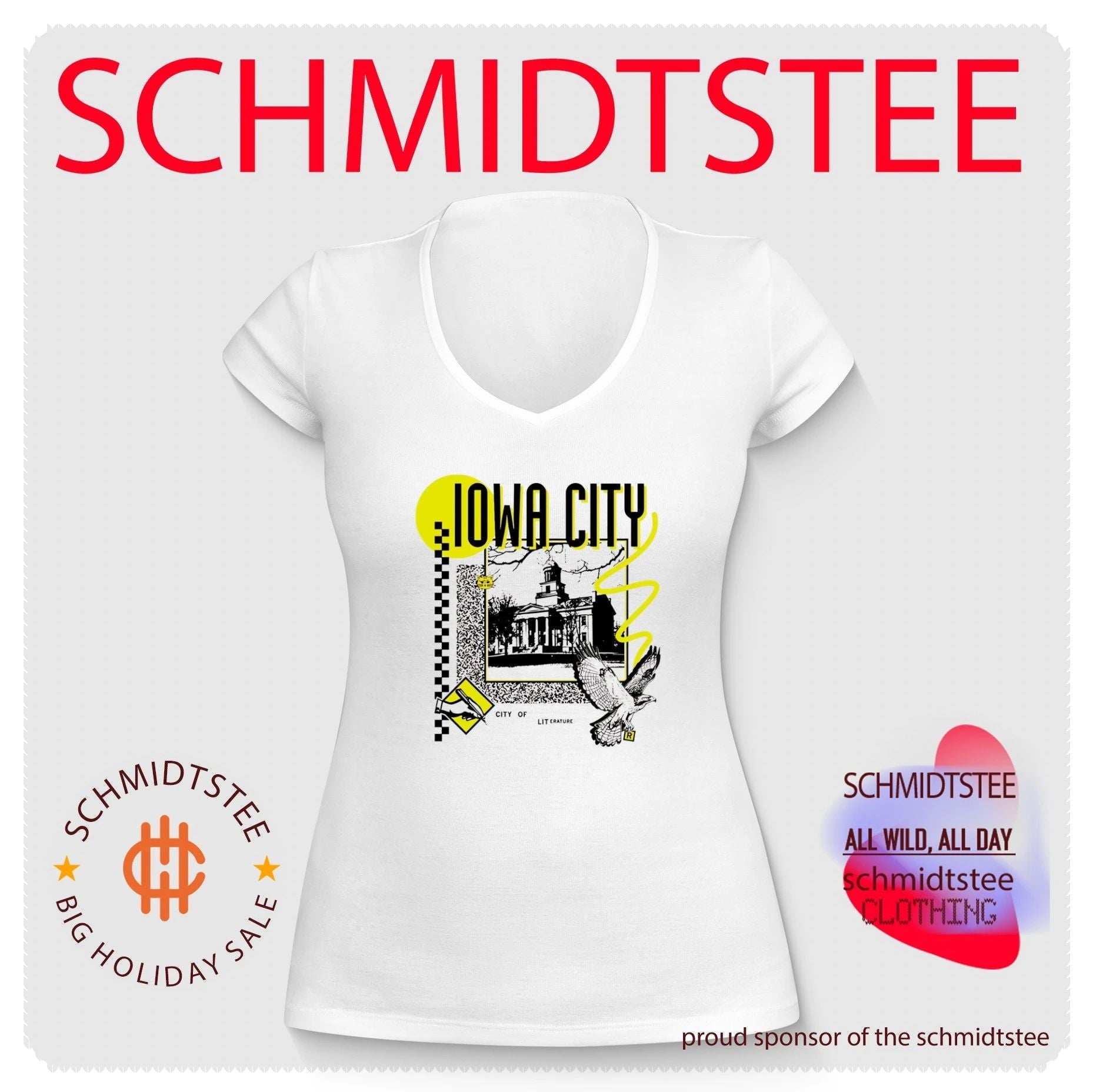 Iowa City of LITerature shirt