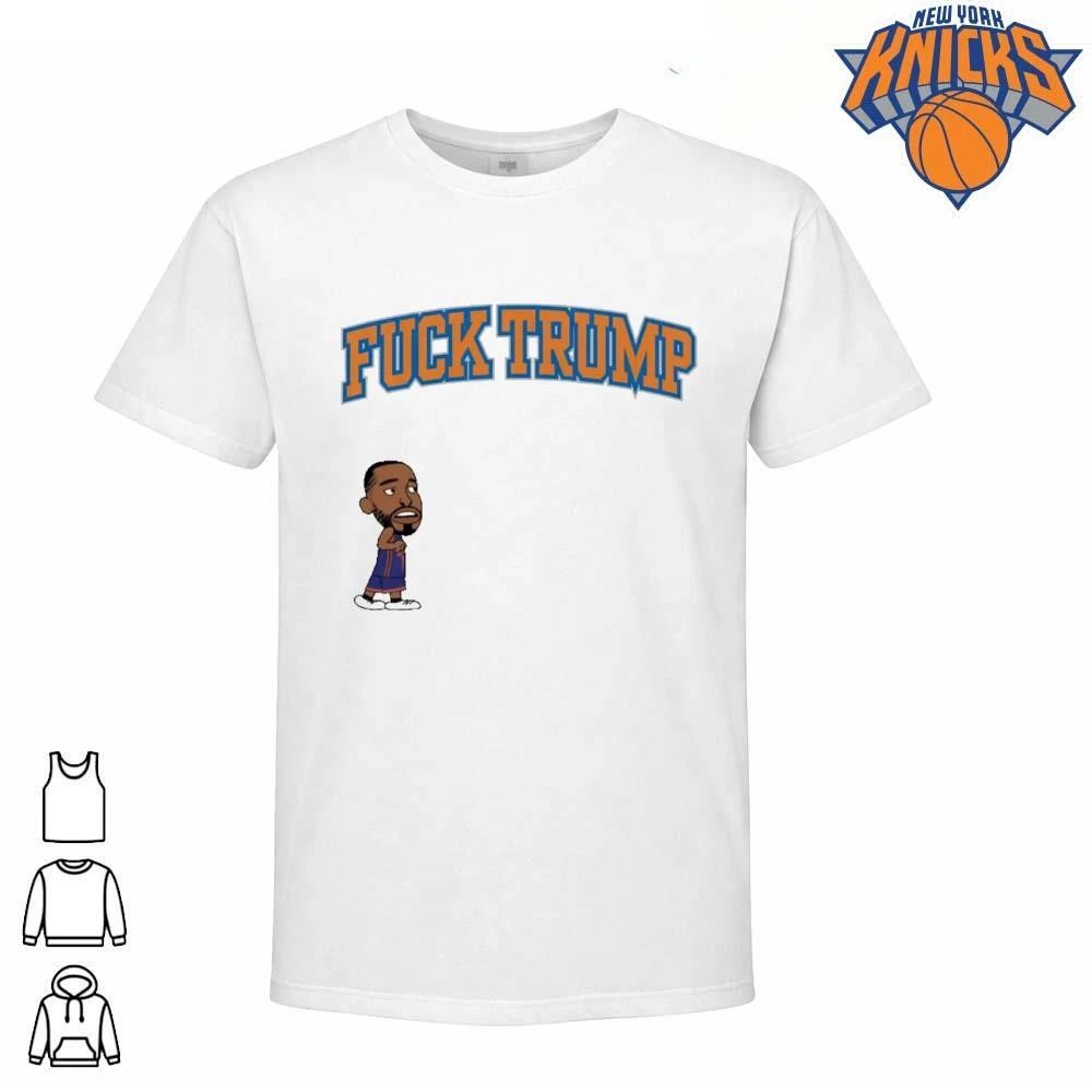 Mikal Bridges New York Knicks Fuck Trump Anti Donald Trump NBA Finals 2026 Shirt