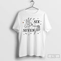 Premium Halloween Six Seven Skeleton Hand T Shirts
