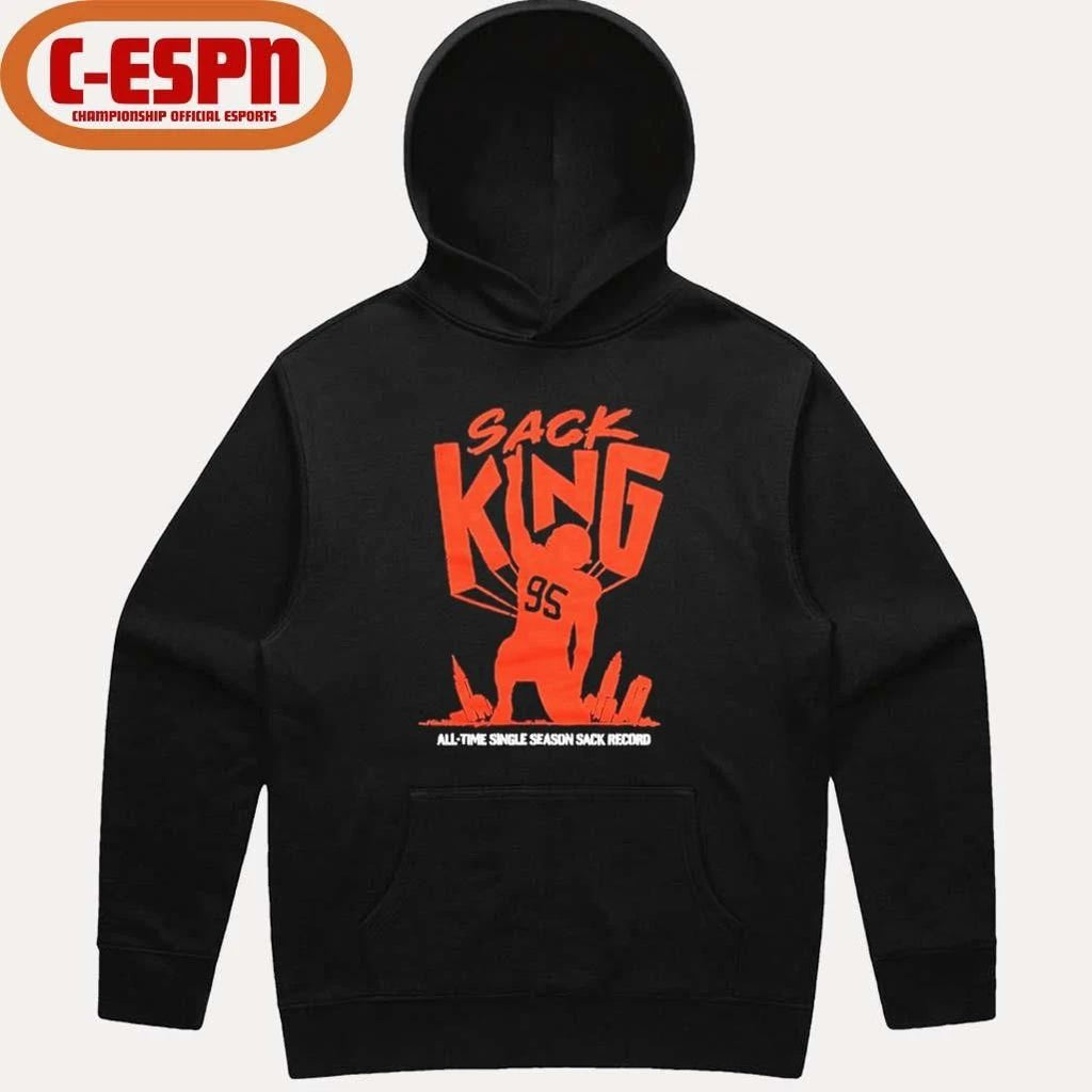 Myles Garrett sack king all-time single season sack record T-Shirt