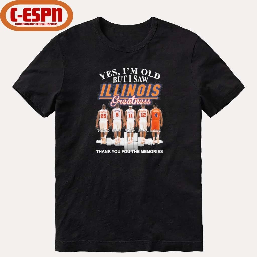 Yes, I’m Old But I Saw Illinois Men’s Basketball Greatness Shirt