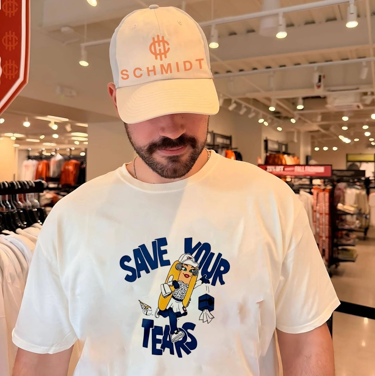 Cleveland Guardians Save Your Tears Hot Dog Shirt