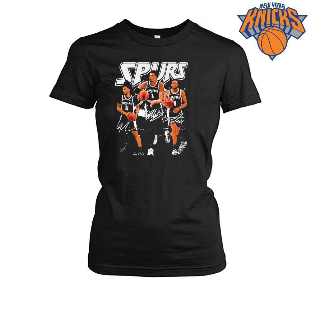 San Antonio Spurs NBA Finals 2026 Game 1 Victor Wembanyama Team Vintage T Shirt