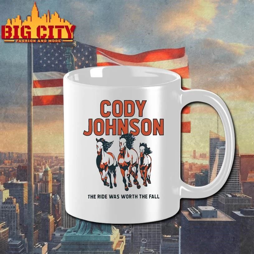 Premium Cody Johnson Shirt The Ride Was Worth The Fall Shirt