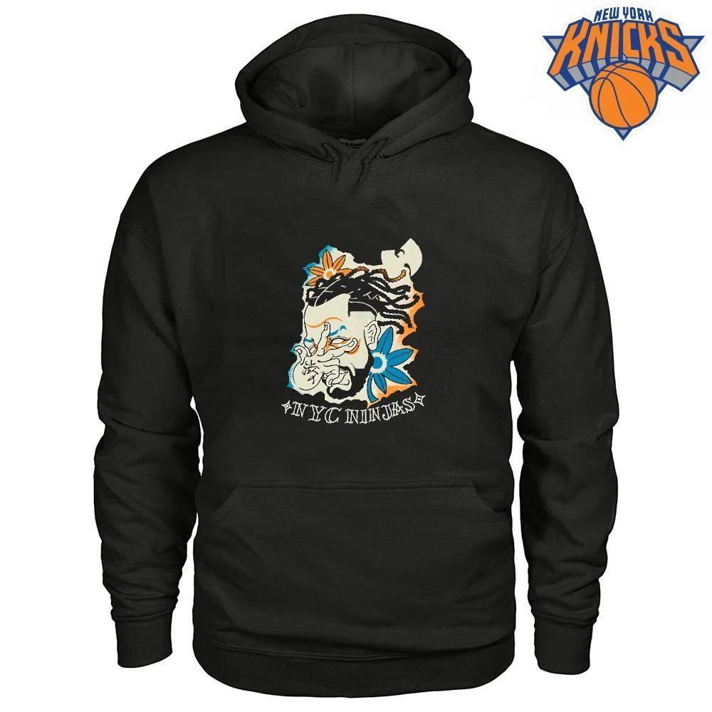 New York Knicks Champions NBA 2026 NYC Ninjas Wu Tang Clan Anime Style Tattoo Shirt