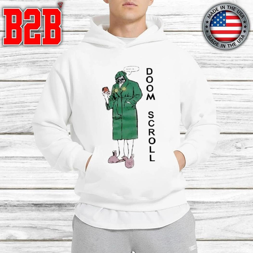 Robert Downey Jr Doom Scroll Phone Shirt