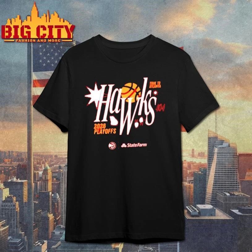 Atlanta Hawks 2026 Playoffs Game Shirt
