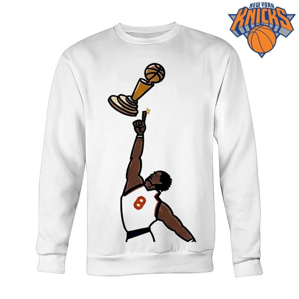 OG Anunoby One More New York Knicks Champion Iconic Trophy Pose 2026 NBA Finals Shirt
