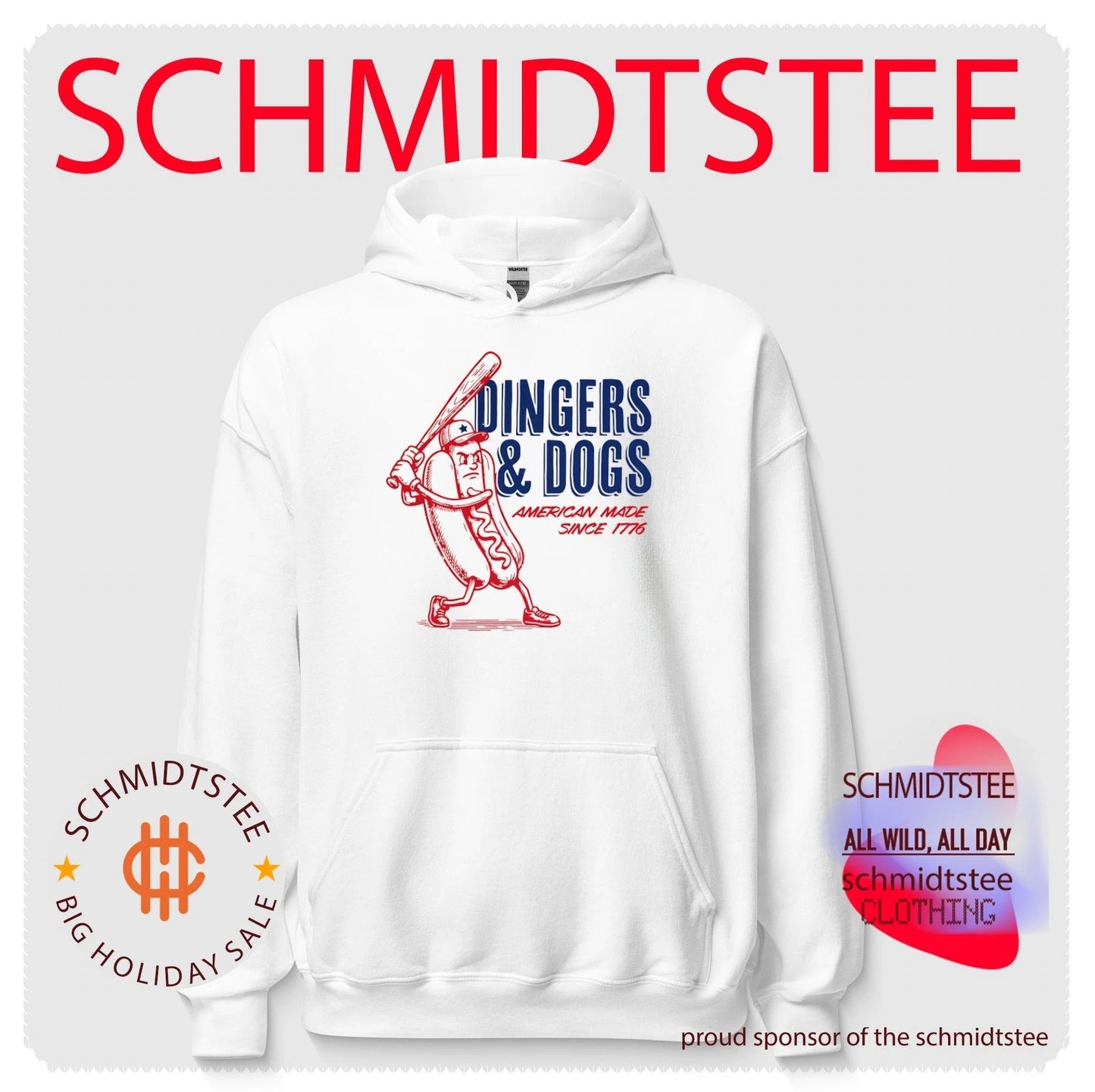 Dingers & Dogs American Made Since 1776 shirt