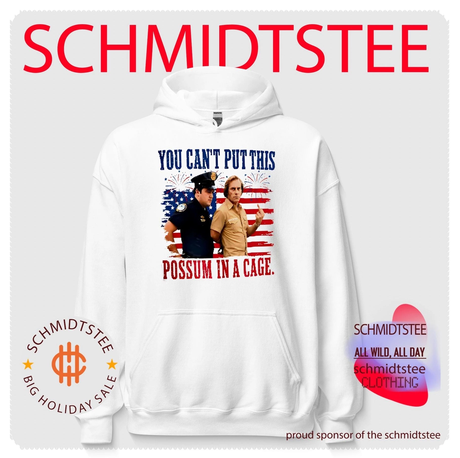You Can’t Put This Possum In A Cage George Jones 4th of July shirt