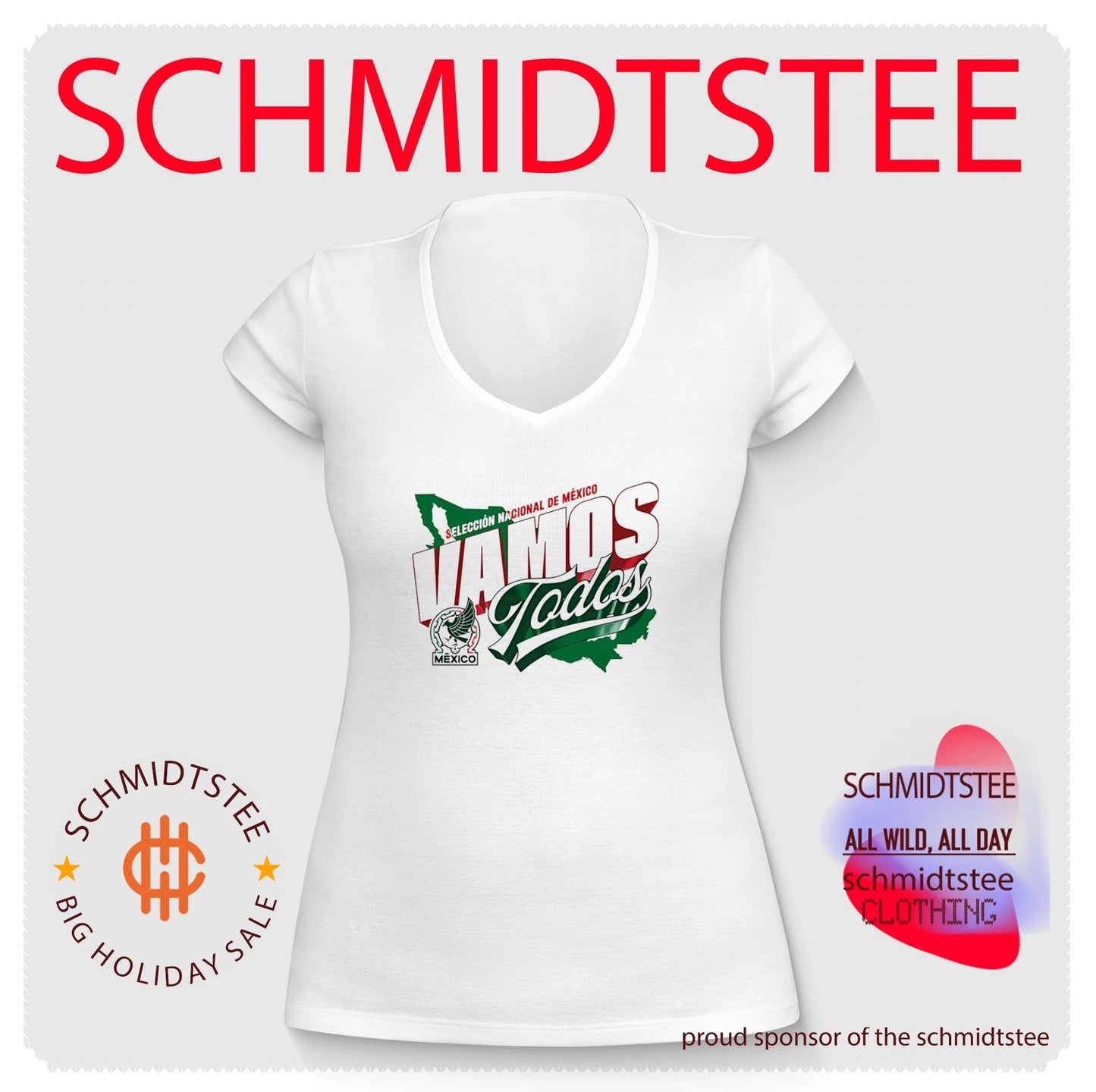 Mexico National Team Vamos Todos Country shirt