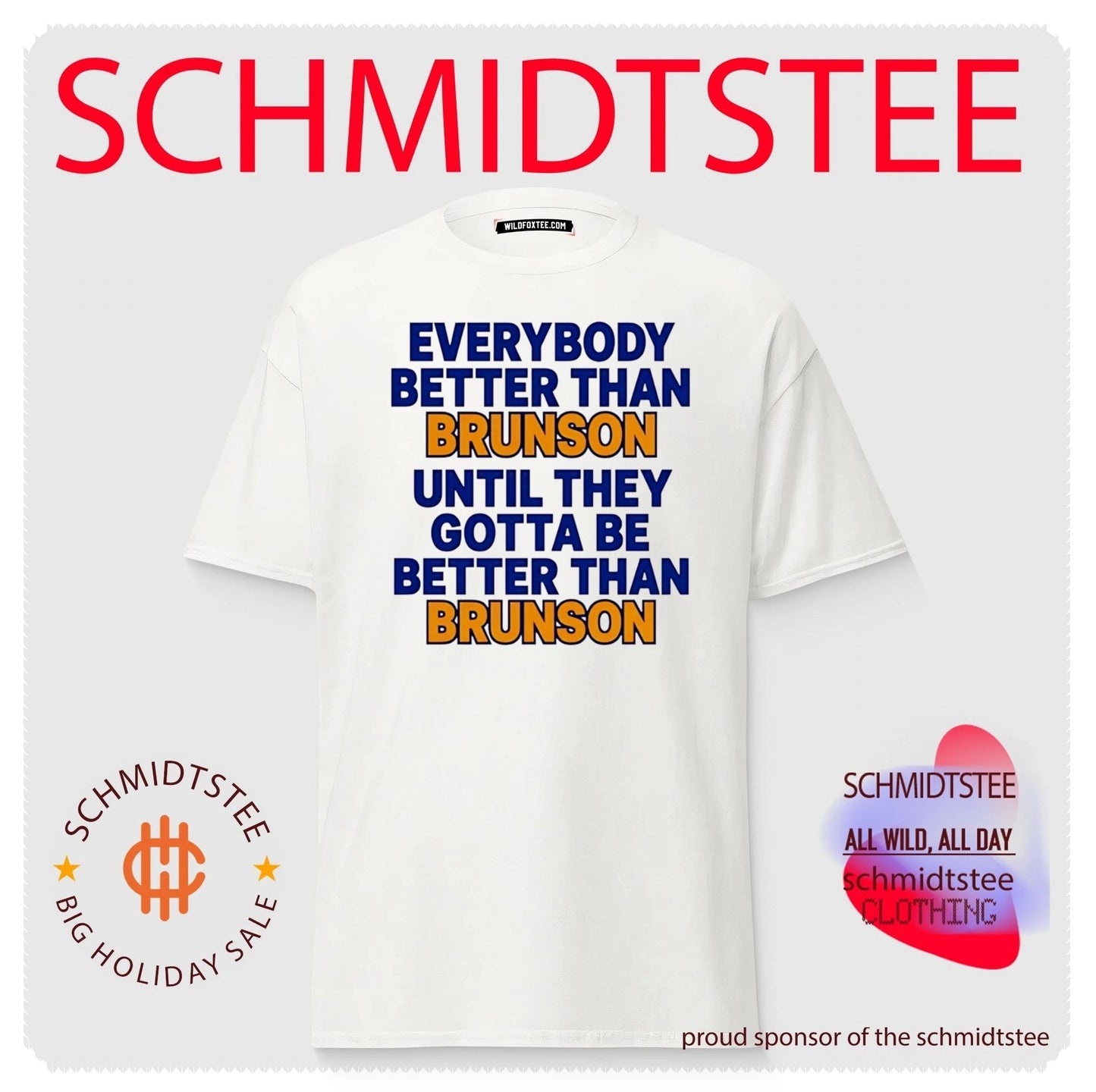 New York Knicks everybody better than Brunson until they gotta be better than Brunson shirt