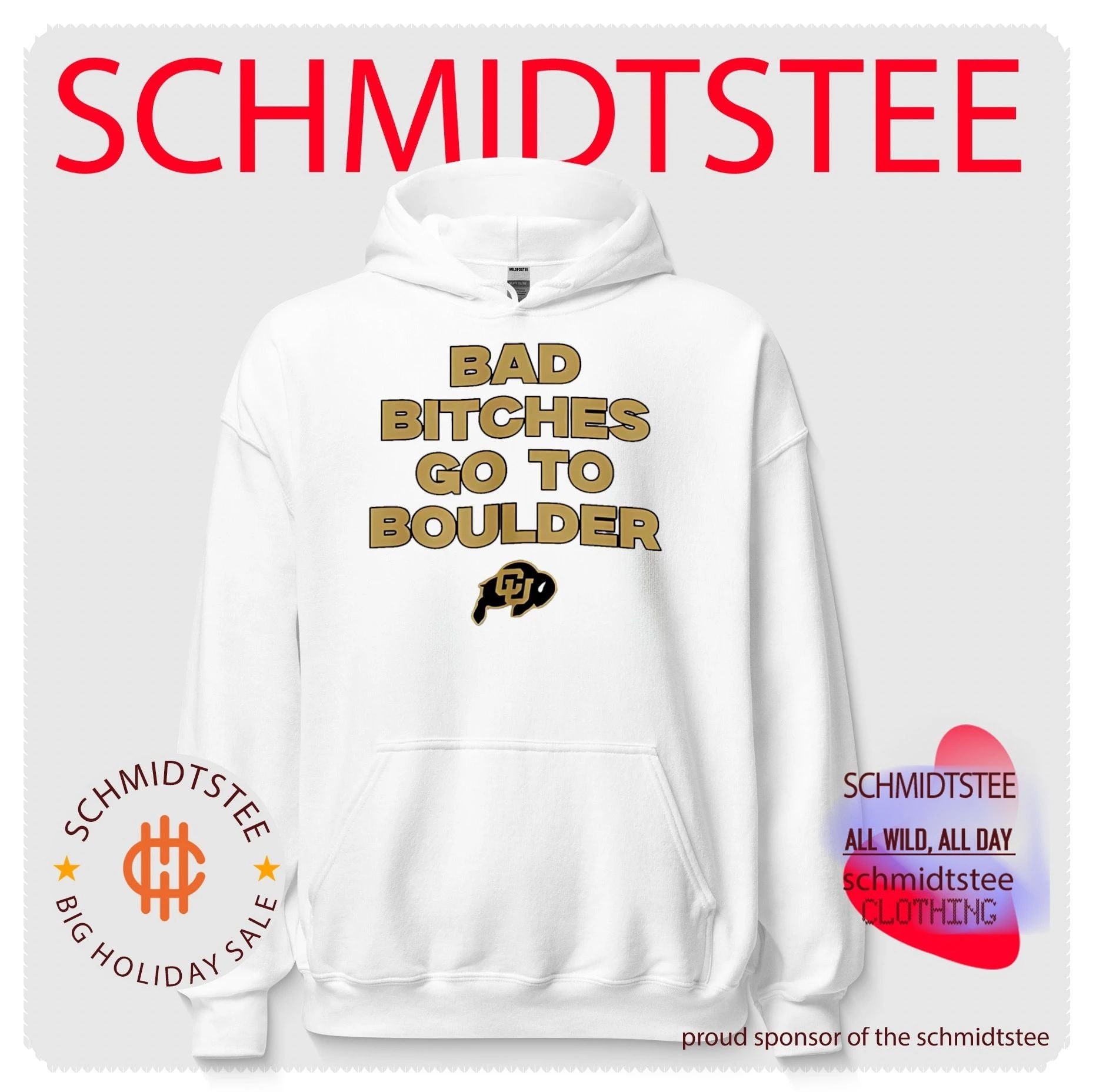 Colorado Buffaloes Bad bitches go to boulder shirt