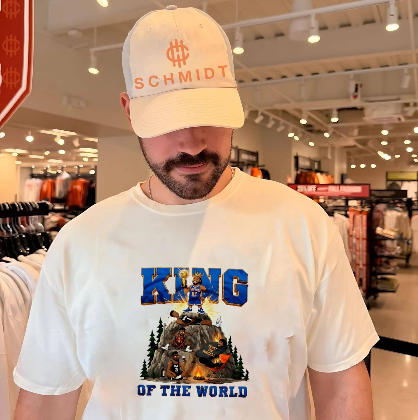 King Of The World Brunson New York Knicks 2026 NBA Champions Vintage Shirt