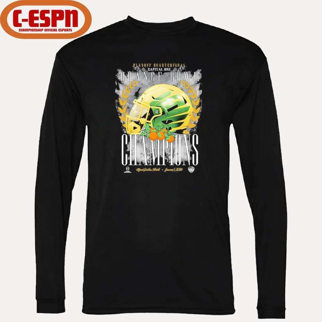 Oregon Ducks Something Inked 2026 Orange Bowl Champions Vintage Shirt