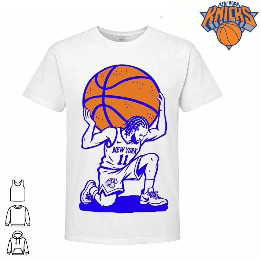 New York Knicks Jalen Brunson 11 Atlas Basketball Graphic Art NBA Finals 2026 Shirt