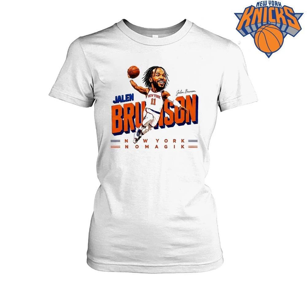 Jalen Brunson New York Knicks Basketball Graphic Caricature NBA Finals 2026 Shirt