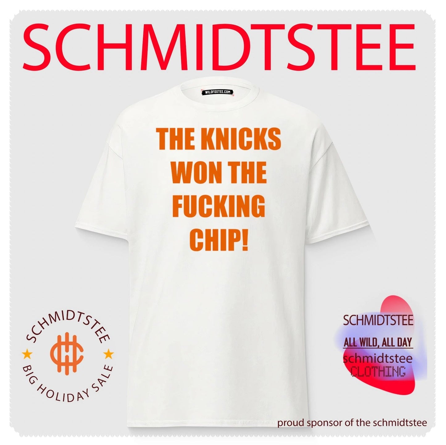 The New York Knicks won the fucking chip shirt