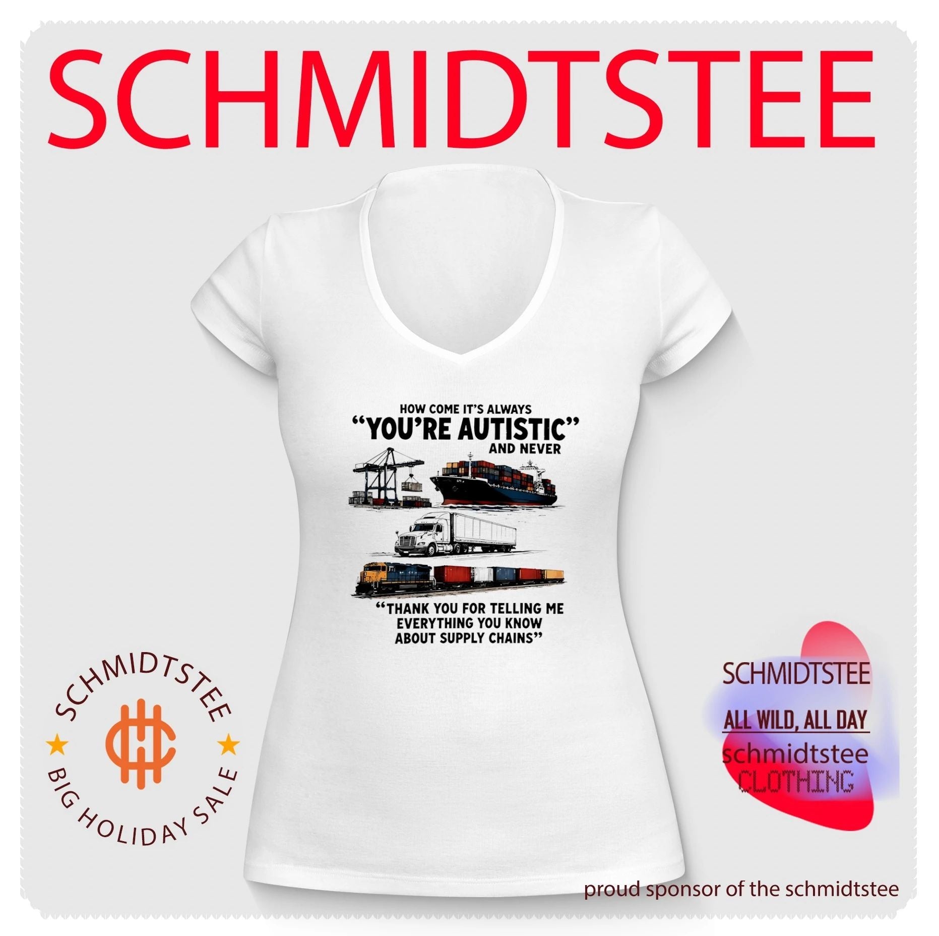 How come it’s always you’re autistic and never shirt
