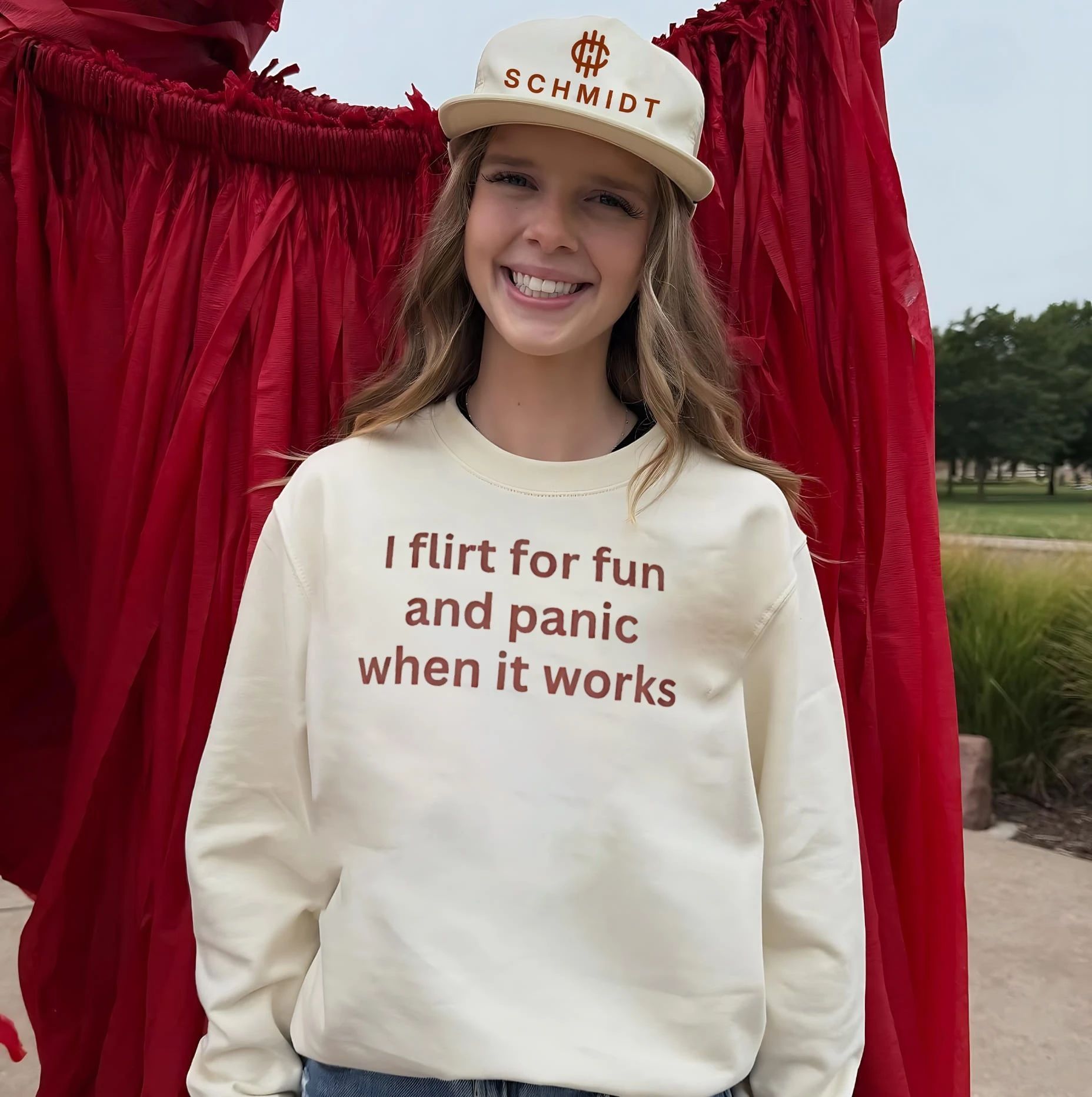 I flirt for fun and panic when it workd shirt