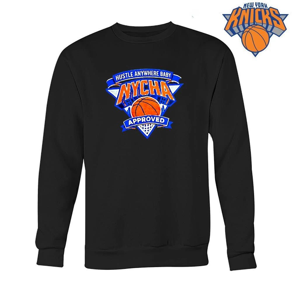New York Knicks Champions NBA 2026 NYCHA Approved Basketball Graphic Shirt