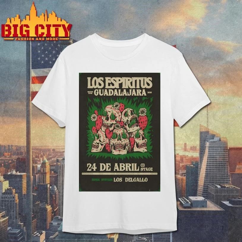 Los Espiritus Apr 24 2026 C3 Stage in Guadalajara Mexico Poster Shirt