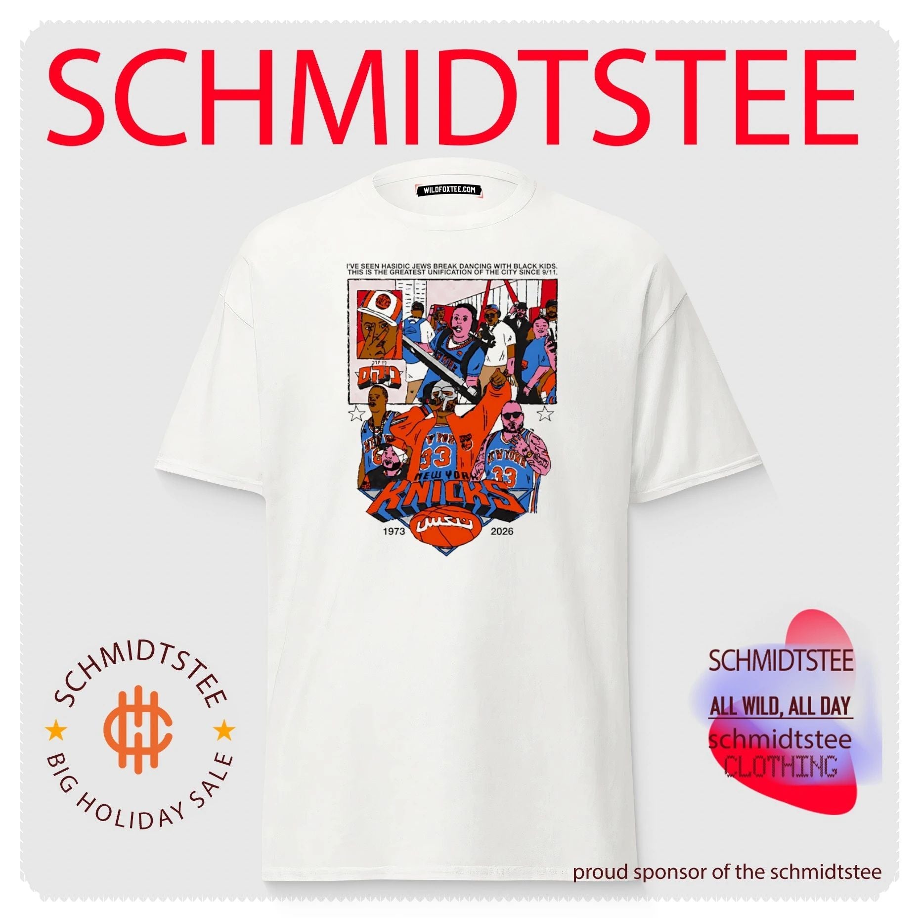Greatest Unification New York Knicks comic shirt