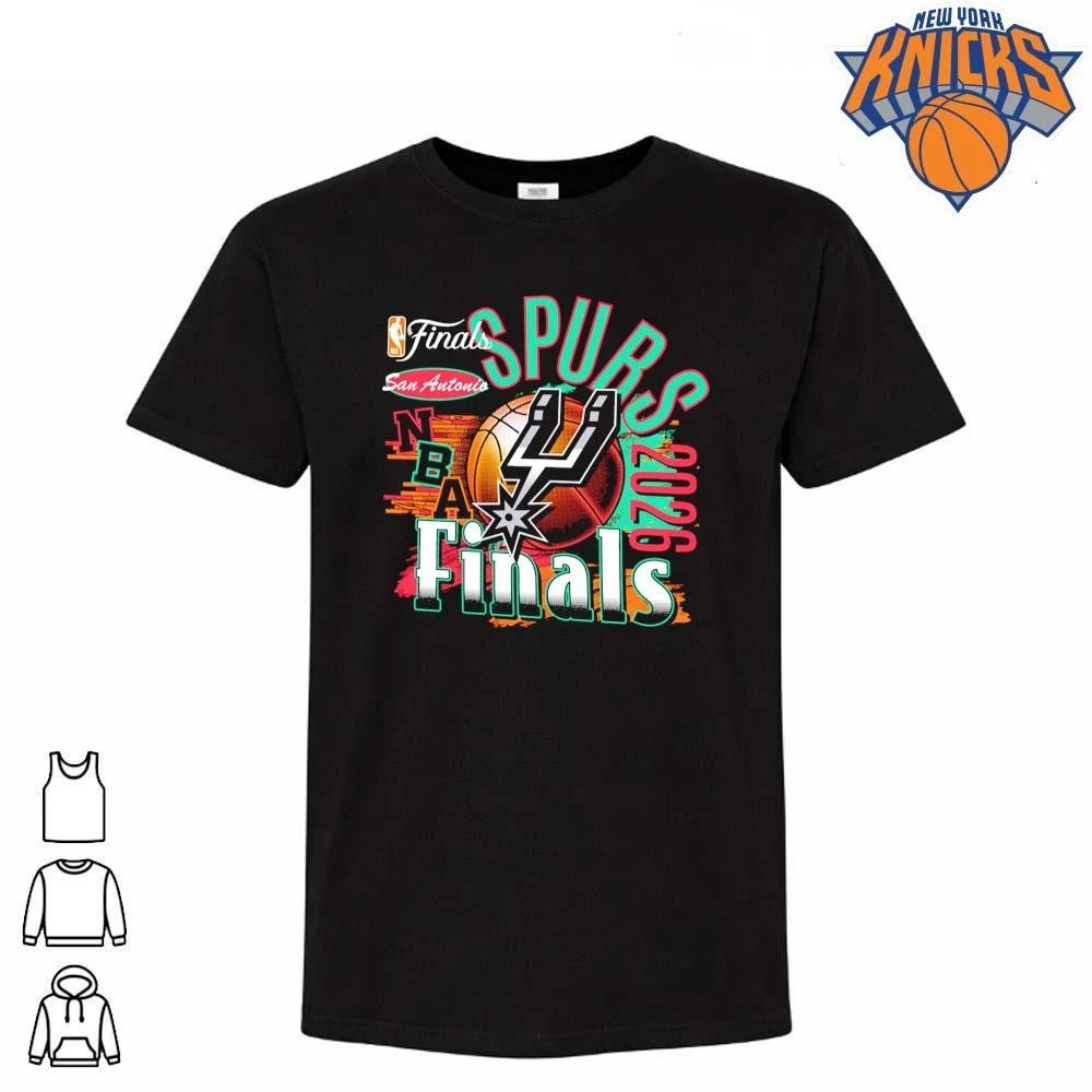 San Antonio Spurs Women’s ’47 Brand 2026 NBA Finals Courtside Reed Shirt