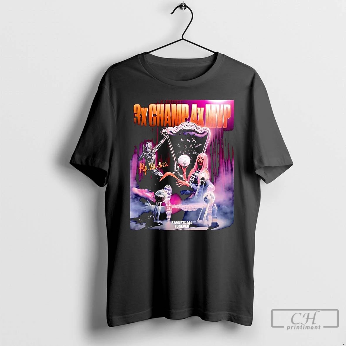 Premium Aja Wilson 3x Champions 4x Mvp T Shirts
