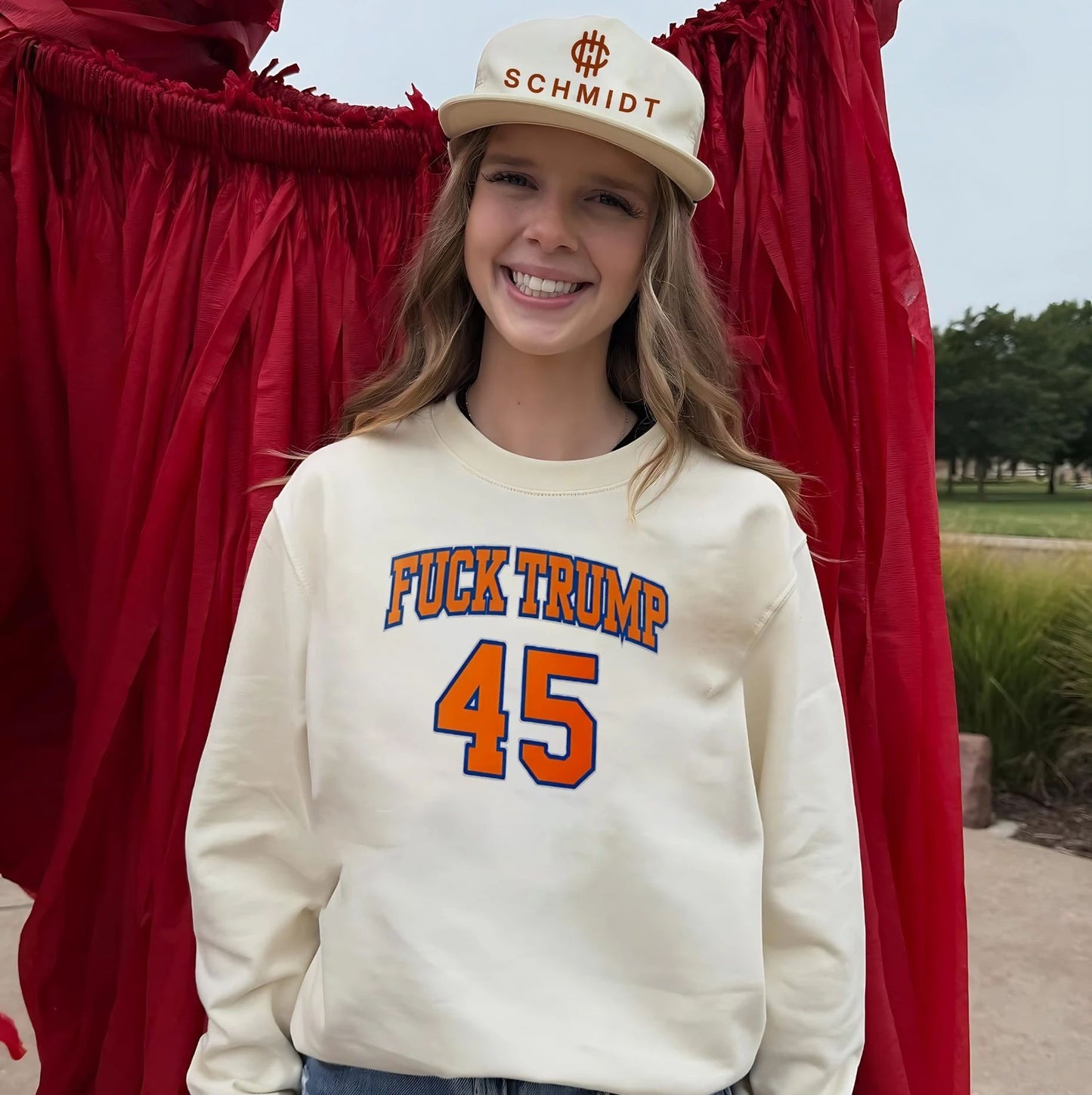 NY Knicks fuck Trump number 45 player shirt