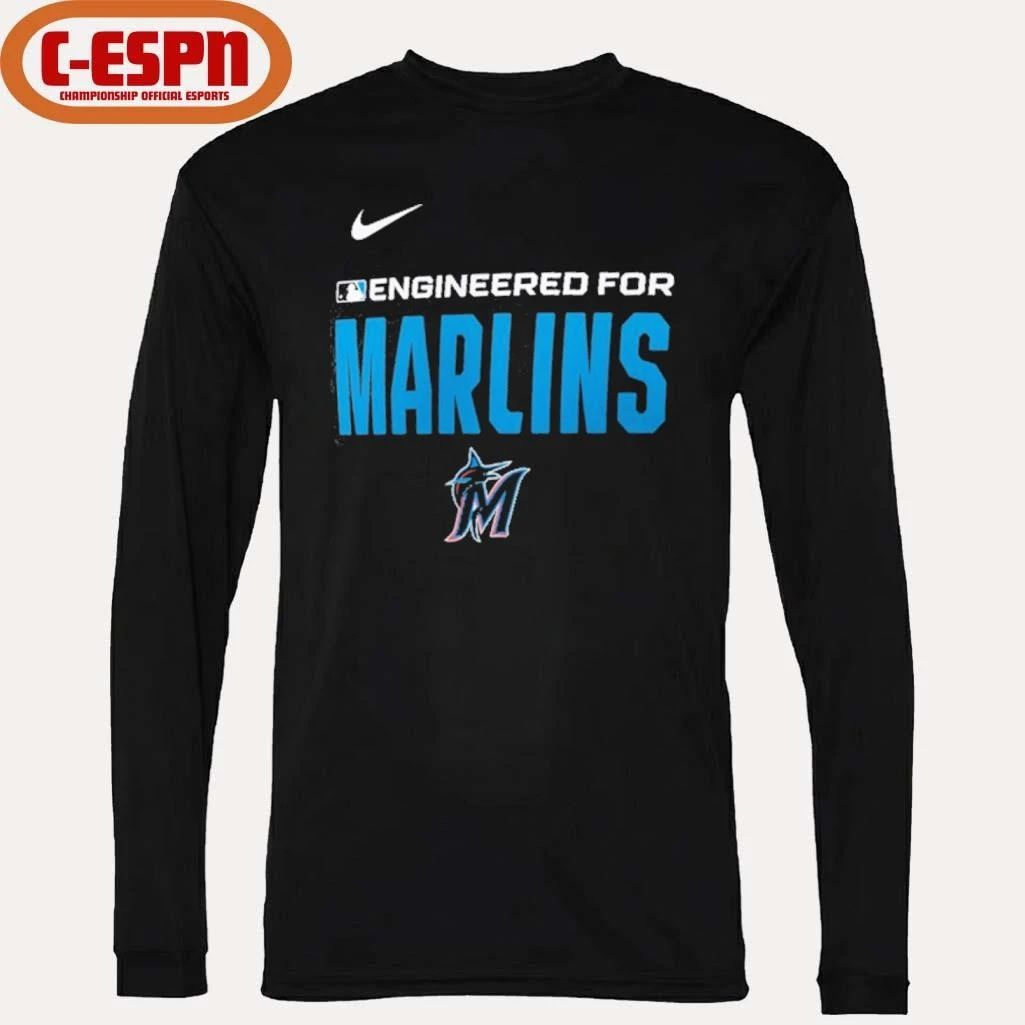 Miami Marlins Nike Engineered For Marlins Shirt
