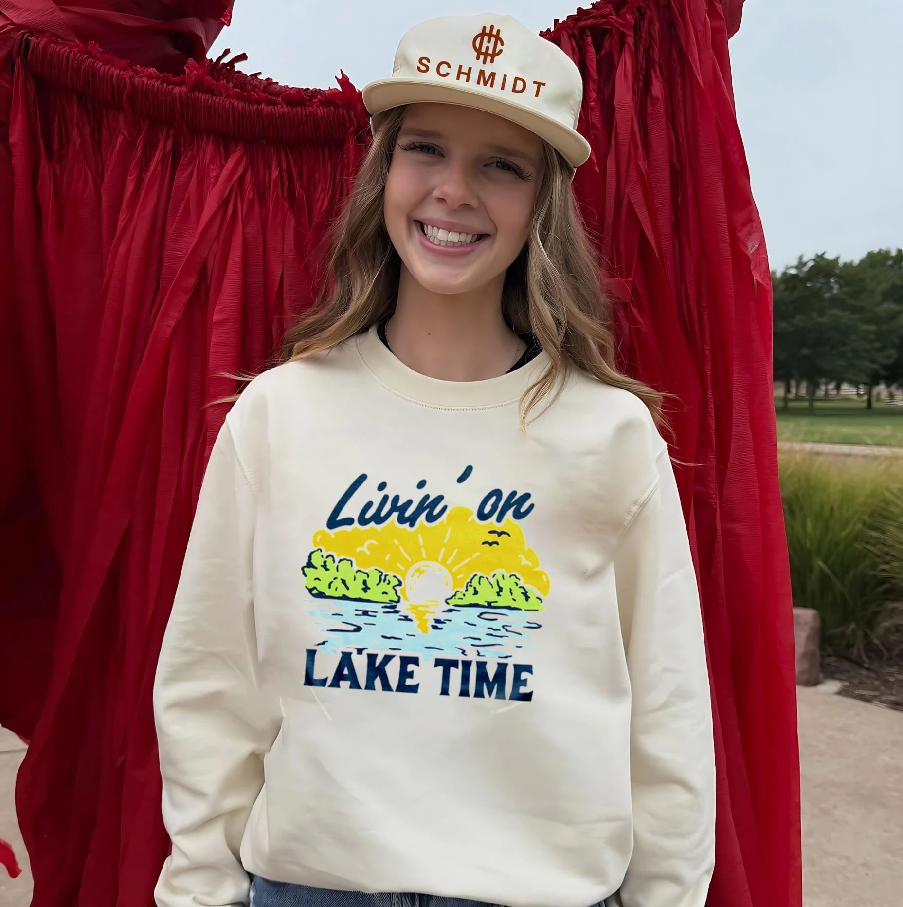 Livin’ on lake time vintage shirt