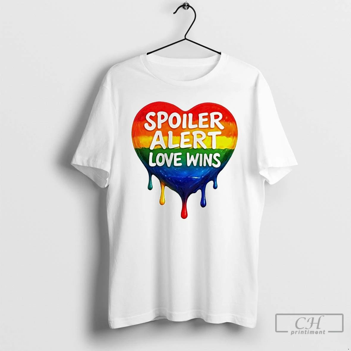 Premium Spoiler Alert Love Wins Lgbtq Ornaments T Shirts