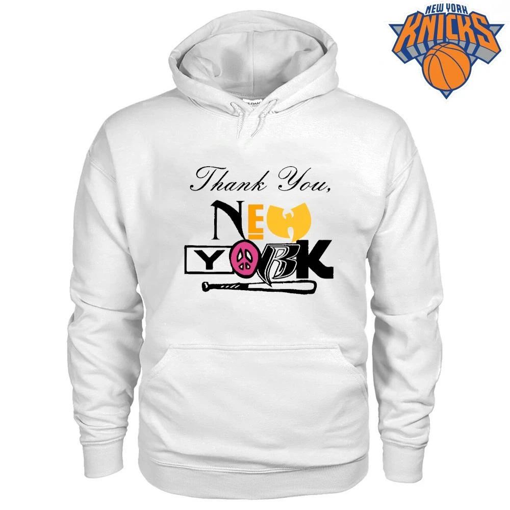 New York Knicks Champions NBA 2026 Thank You New York Typography Graphic Shirt