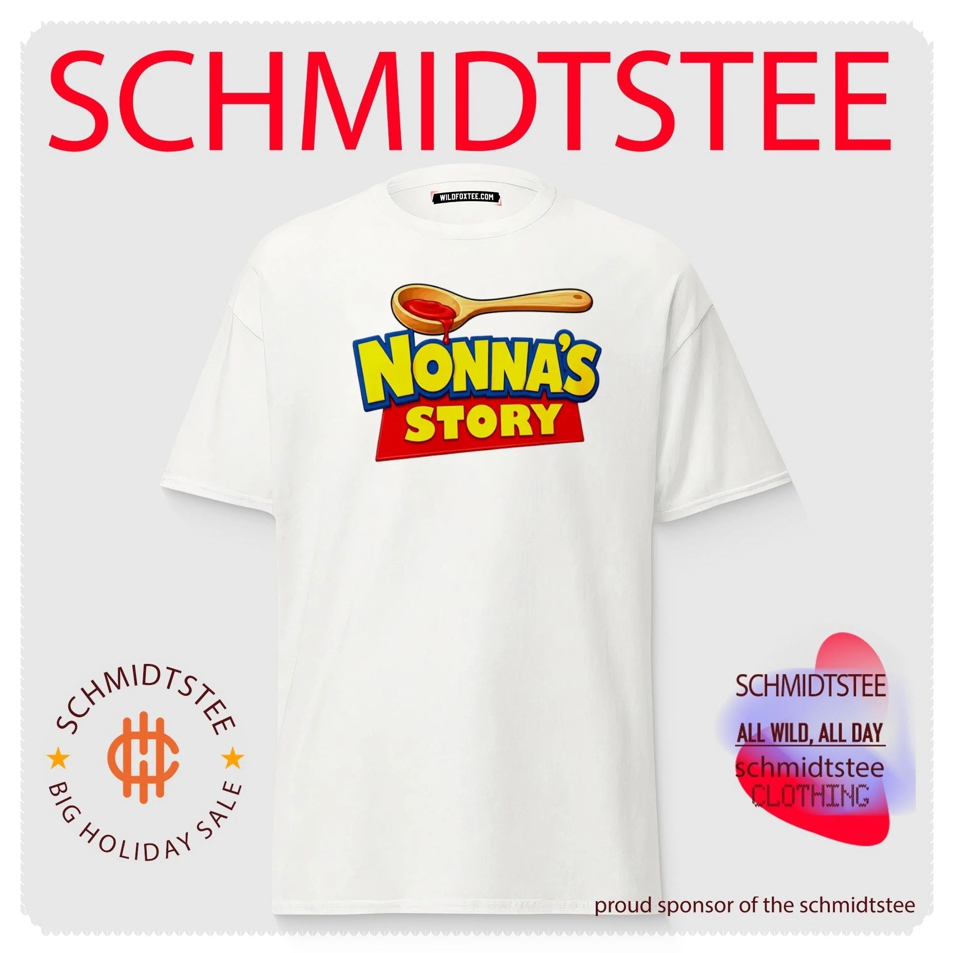 Nonna’s Story Toy Story logo shirt