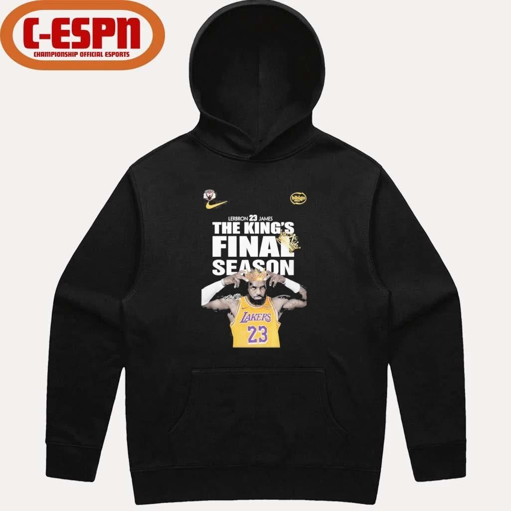 Nike Lebron James The King’s Final Season Shirt