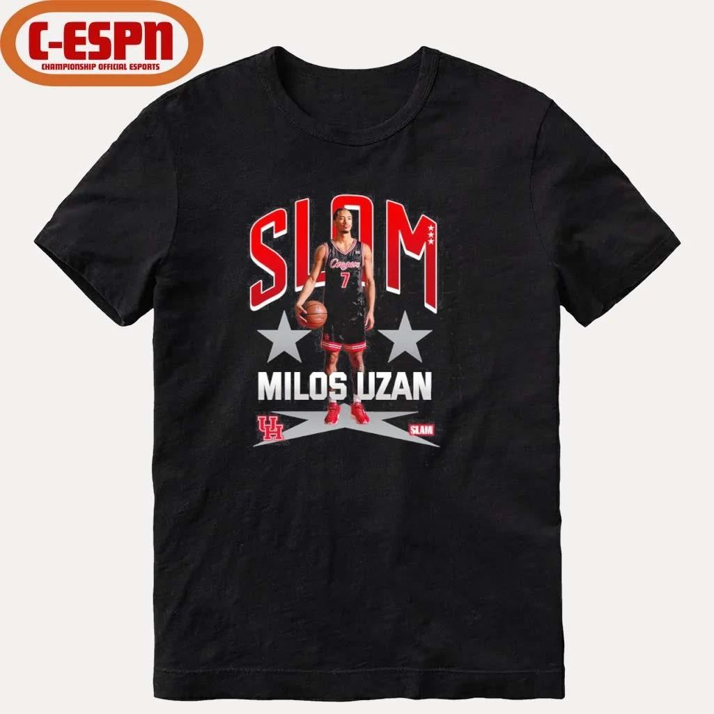 SLAM Houston Men’s Basketball Milos Uzan Remix Shirt