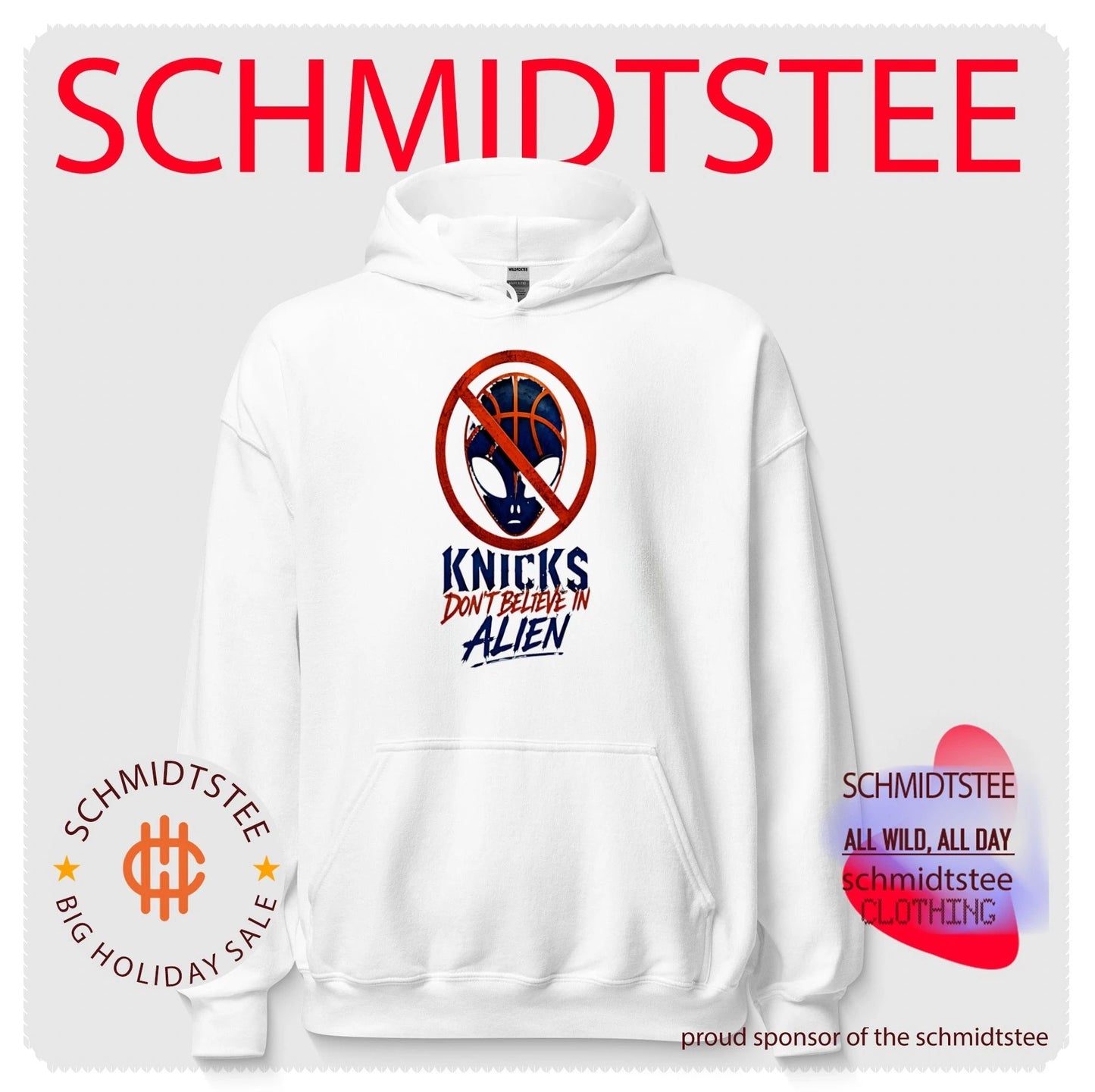 New York Knicks don’t believe in alien graphic shirt