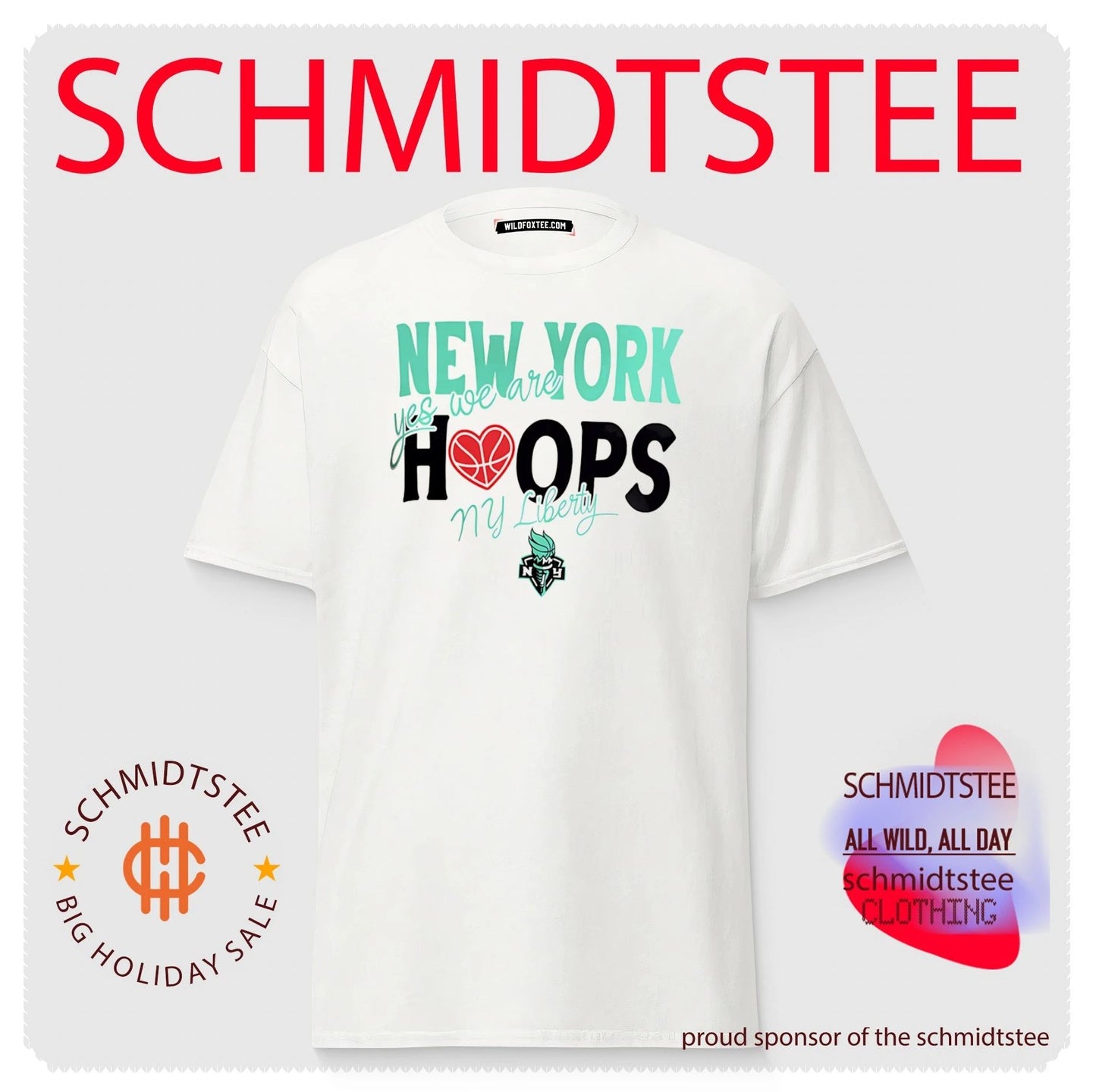 New York Liberty Hoops yes we are NY Liberty shirt