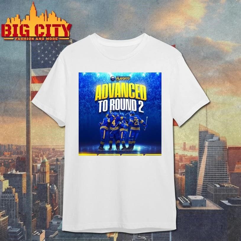 Original Buffalo Sabres﻿ On To Round 2 Playoffs 2026 Shirt